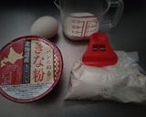 パンにぬるきなこでカップケーキ♡作り方1写真