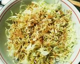 新キャベと合う！簡単ふわふわ鶏つくね丼！作り方4写真