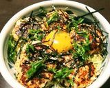 新キャベと合う！簡単ふわふわ鶏つくね丼！作り方5写真