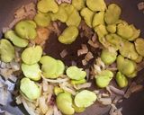空豆のクリームパスタ作り方1写真