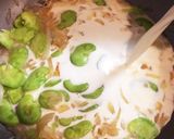 空豆のクリームパスタ作り方3写真