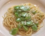 空豆のクリームパスタ作り方5写真