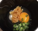 簡単！美味しい♡なめ茸と小葱の玉子焼き作り方1写真