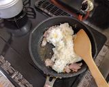 卵とハムのチャーハン☆作り方4写真