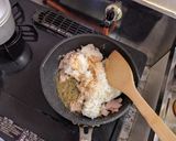 卵とハムのチャーハン☆作り方5写真