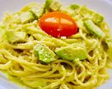 枝豆アボカドクリームパスタ作り方5写真