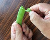喜界島の島そら豆剥き方と保存方法作り方3写真