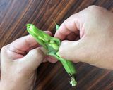 喜界島の島そら豆剥き方と保存方法作り方4写真