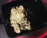 納豆と焼き芋の卵焼き丼作り方4写真
