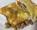 納豆とジャガイモのきんぴら風の卵焼き作り方5写真