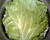 キャベツと鶏肉のミルフィーユ蒸し作り方5写真