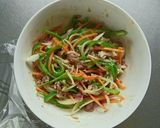レンジで簡単節約☆豚こま青椒肉絲。作り方7写真