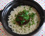 デミグラス肉みそのっけ麦飯作り方2写真