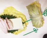 サラダチキンのキャベツ巻き♪お弁当♪作り方3写真