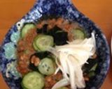 納豆とわかめと胡瓜の酢醤油和え作り方11写真
