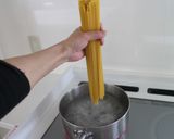 ばっけみそアレンジ～春色パスタ作り方4写真