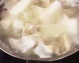 大根と鶏の甘辛煮作り方2写真