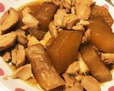 大根と鶏の甘辛煮作り方4写真