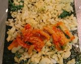 パセリ炒飯キムチ海苔巻作り方5写真