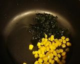 わかめとコーンの黒酢玉ねぎパスタ作り方2写真
