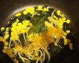 わかめとコーンの黒酢玉ねぎパスタ作り方3写真