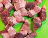 手間いらず！フライパンで豚バラトマト煮♪作り方4写真