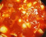 手間いらず！フライパンで豚バラトマト煮♪作り方6写真