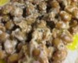 納豆＋オリーブオイル＋塩こしょう作り方4写真