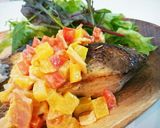 洋風に！鰤の ﾛｰｽﾞﾏﾘｰ焼き♬*゜作り方10写真