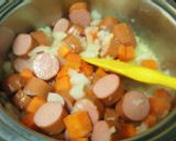 リーゼンボックヴルストのスパイシーカレー作り方4写真