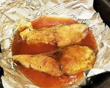 ブリの甘酢あんカレー風味作り方5写真