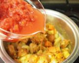 リーゼンボックヴルストのスパイシーカレー作り方6写真