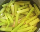 ふきと高野豆腐の煮物作り方1写真