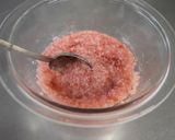 夜桜水ようかん♡いちご風味作り方4写真