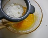 レンジで簡単！エッグタルトポケットサンド作り方3写真