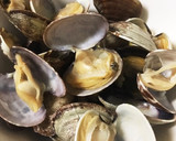 サーモンとあさりの春野菜蒸し作り方1写真