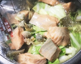 サーモンとあさりの春野菜蒸し作り方4写真