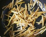 めんつゆで簡単♪大根の皮できんぴら作り方4写真