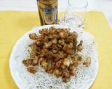 鶏ひざ軟骨のから揚げ❤ガーリック風味作り方5写真