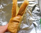 簡単ボリューミ〜♡食パンポケット♡作り方2写真