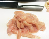 鳥とごぼうとこんにゃくの煮物作り方3写真