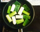 簡単 ‼ ねぎ焼き～あったらベーコンも✌作り方2写真