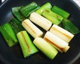 簡単 ‼ ねぎ焼き～あったらベーコンも✌作り方3写真