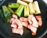 簡単 ‼ ねぎ焼き～あったらベーコンも✌作り方4写真