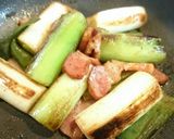簡単 ‼ ねぎ焼き～あったらベーコンも✌作り方5写真