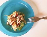 余りもの集合！卵野菜炒めのケチャマヨ掛♪作り方6写真