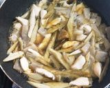 鳥とごぼうとこんにゃくの煮物作り方7写真