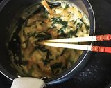 湯せんDEふわットロ〜♡中華風ニラ玉作り方6写真