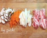 しらたきの塩チャプチェ風作り方1写真
