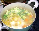 野菜たっぷり♪鶏団子のスープカレー☆作り方3写真